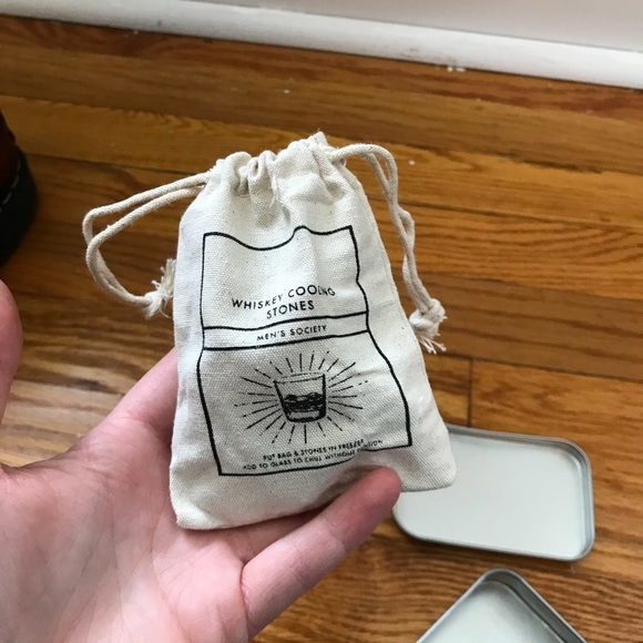 ✨ Mens Society Whiskey Stones My Dad Rocks 6 Pack - Picture 4 of 7